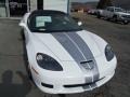 Arctic White - Corvette Grand Sport Convertible Photo No. 3