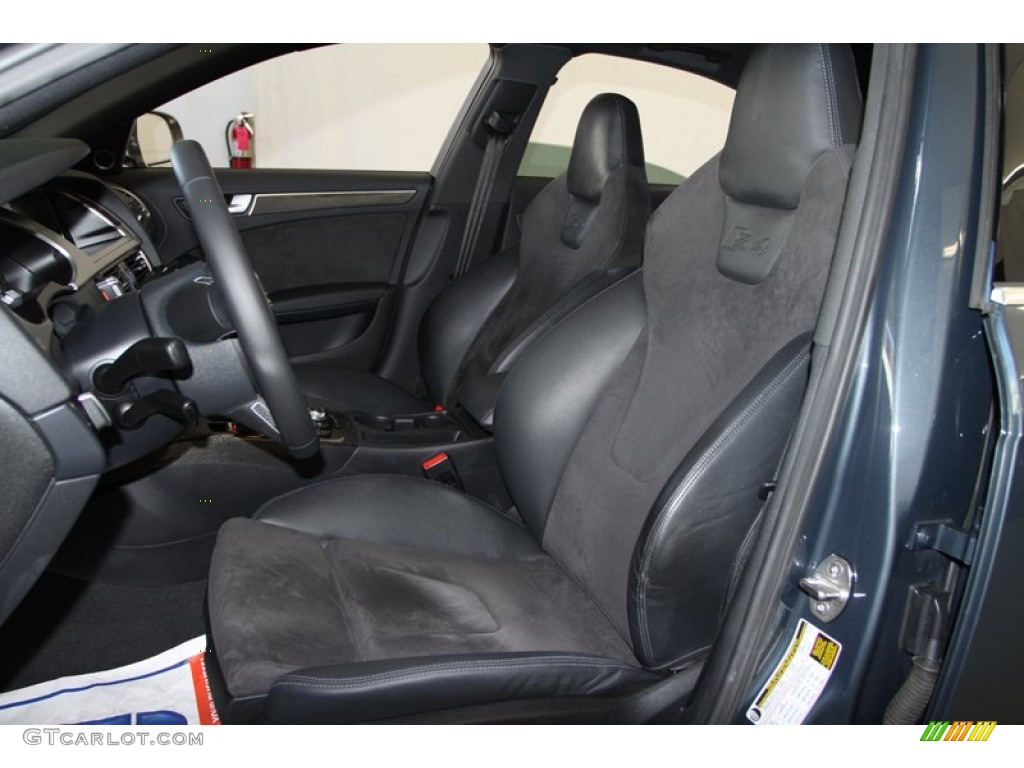 Black Interior 2010 Audi S4 3.0 quattro Sedan Photo #77461328