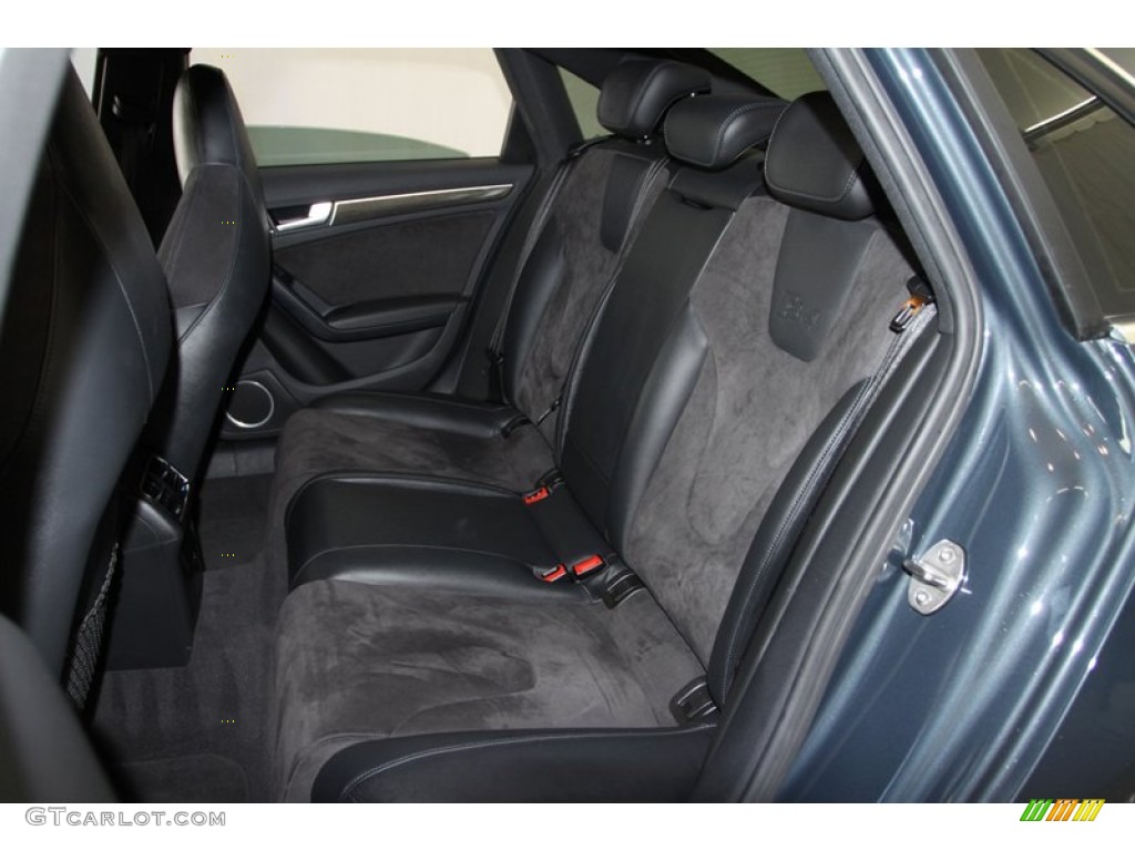 Black Interior 2010 Audi S4 3.0 quattro Sedan Photo #77461345