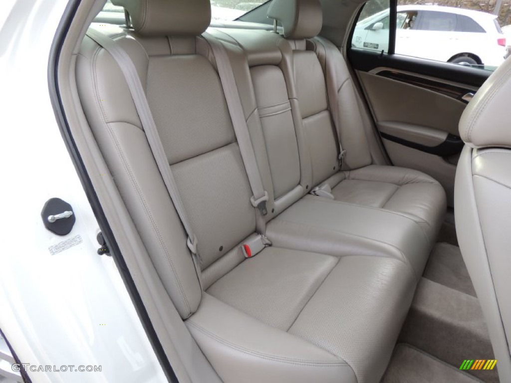 Parchment Interior 2007 Acura TL 3.2 Photo #77461416