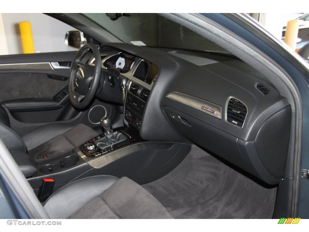 Black Interior 2010 Audi S4 3.0 quattro Sedan Photo #77461801