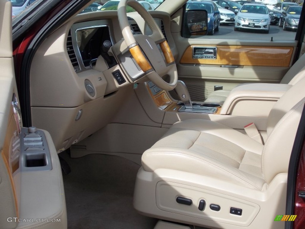 Camel Interior 2010 Lincoln Navigator 4x4 Photo #77462002