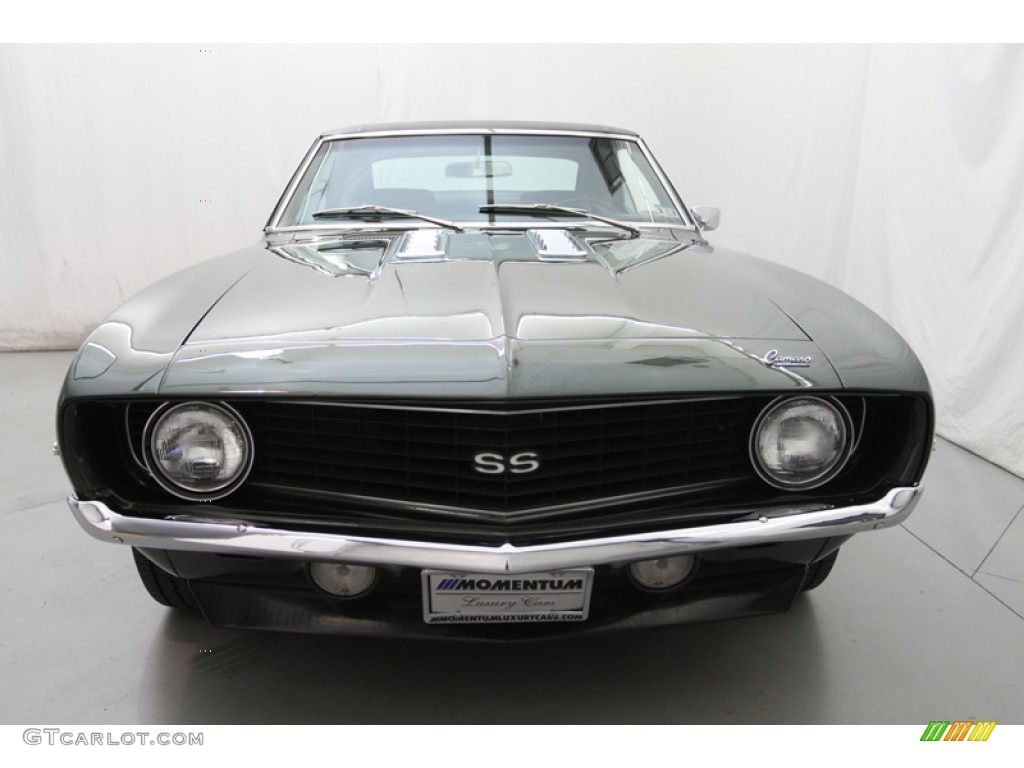 1969 Camaro SS Coupe - Fathom Green / Midnight Green photo #5