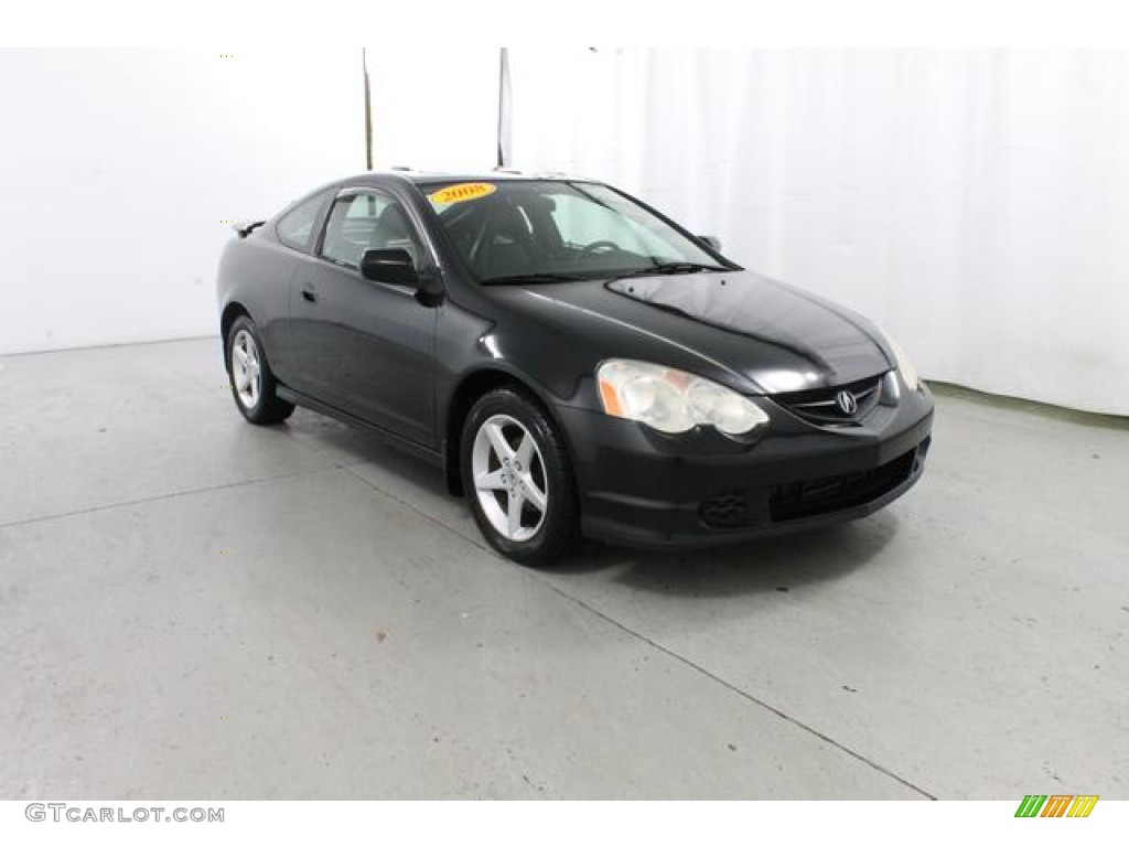 2003 RSX Sports Coupe - Nighthawk Black Pearl / Ebony photo #4