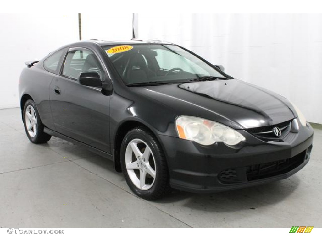 2003 RSX Sports Coupe - Nighthawk Black Pearl / Ebony photo #5