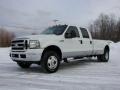 Oxford White - F350 Super Duty Lariat Crew Cab 4x4 Dually Photo No. 2