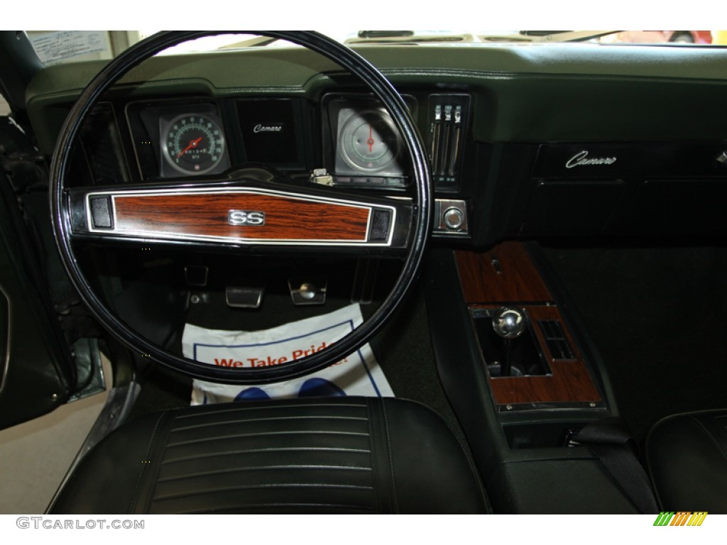 1969 Camaro SS Coupe - Fathom Green / Midnight Green photo #13