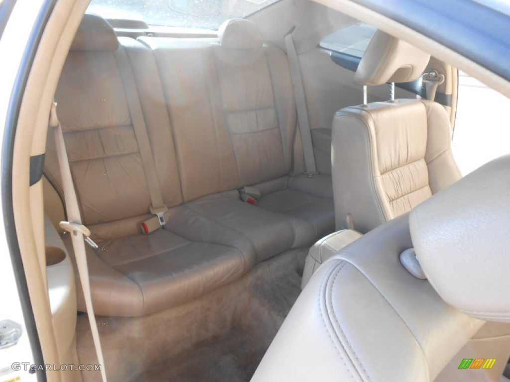 1995 Accord EX Sedan - Frost White / Beige photo #34