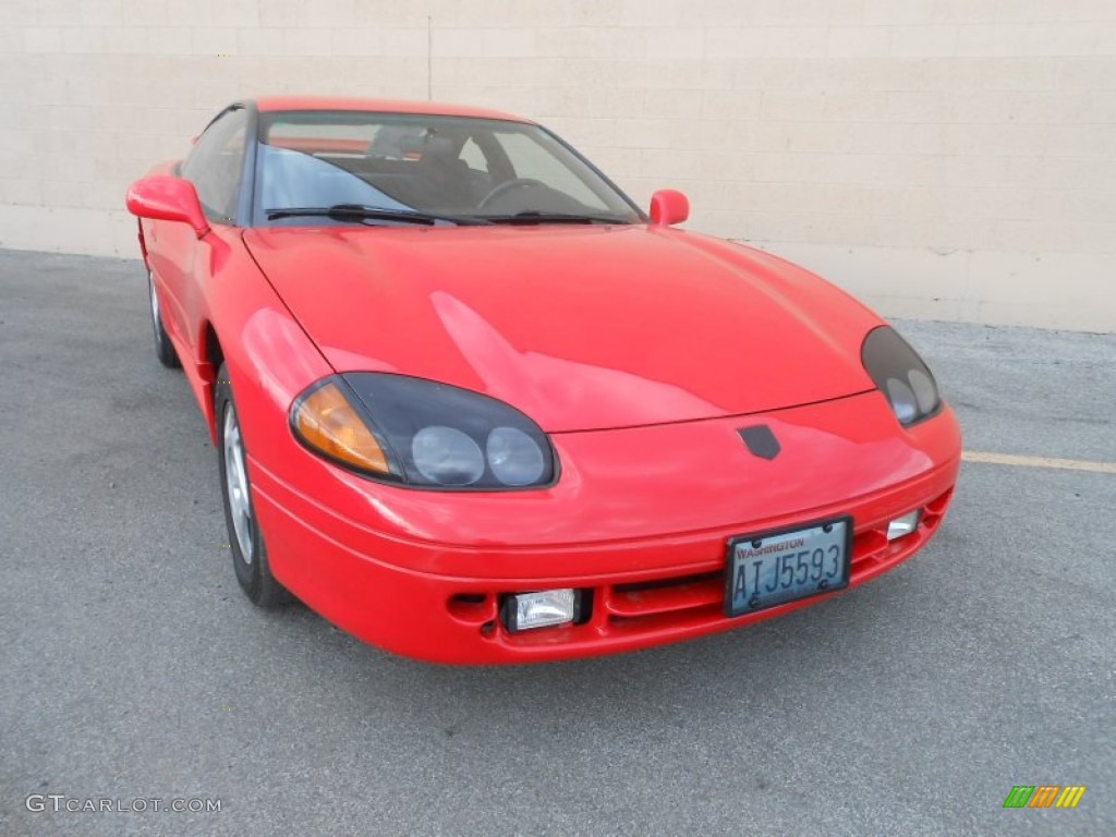 1996 Stealth Coupe - Firestorm Red / Black photo #2