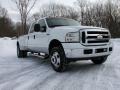 2006 Oxford White Ford F350 Super Duty Lariat Crew Cab 4x4 Dually  photo #16