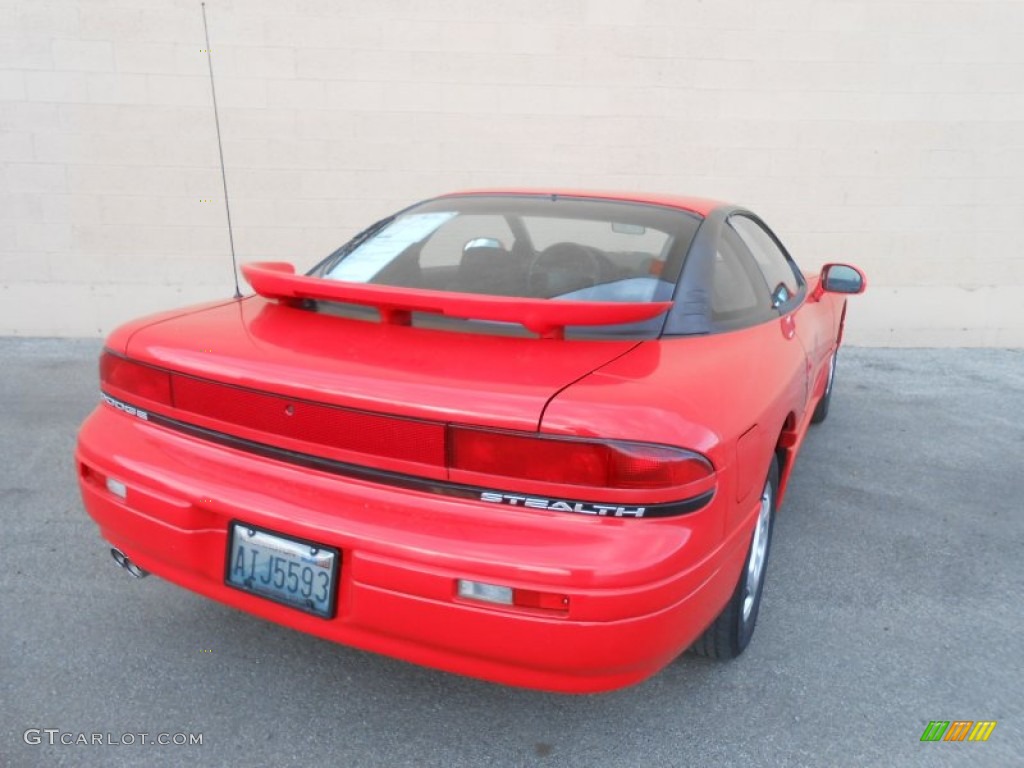 1996 Stealth Coupe - Firestorm Red / Black photo #11