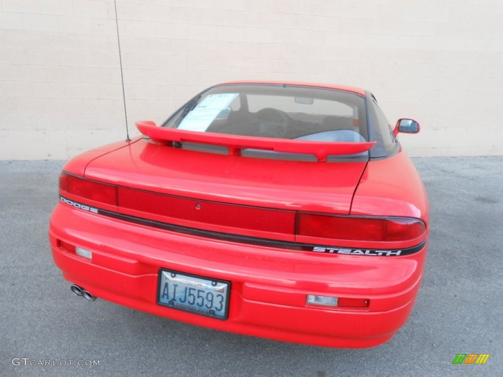1996 Stealth Coupe - Firestorm Red / Black photo #12