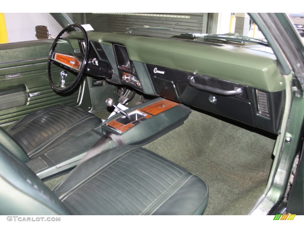 1969 Camaro SS Coupe - Fathom Green / Midnight Green photo #24