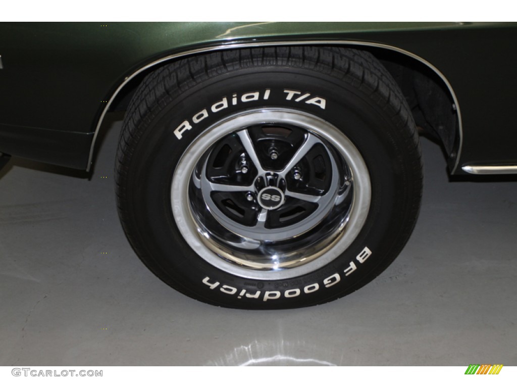 1969 Camaro SS Coupe - Fathom Green / Midnight Green photo #30