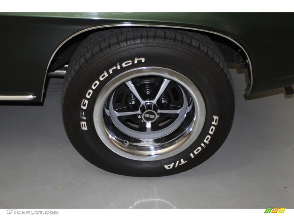 1969 Camaro SS Coupe - Fathom Green / Midnight Green photo #33