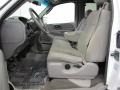 2004 Ford F150 Heritage Graphite Grey Interior Front Seat Photo