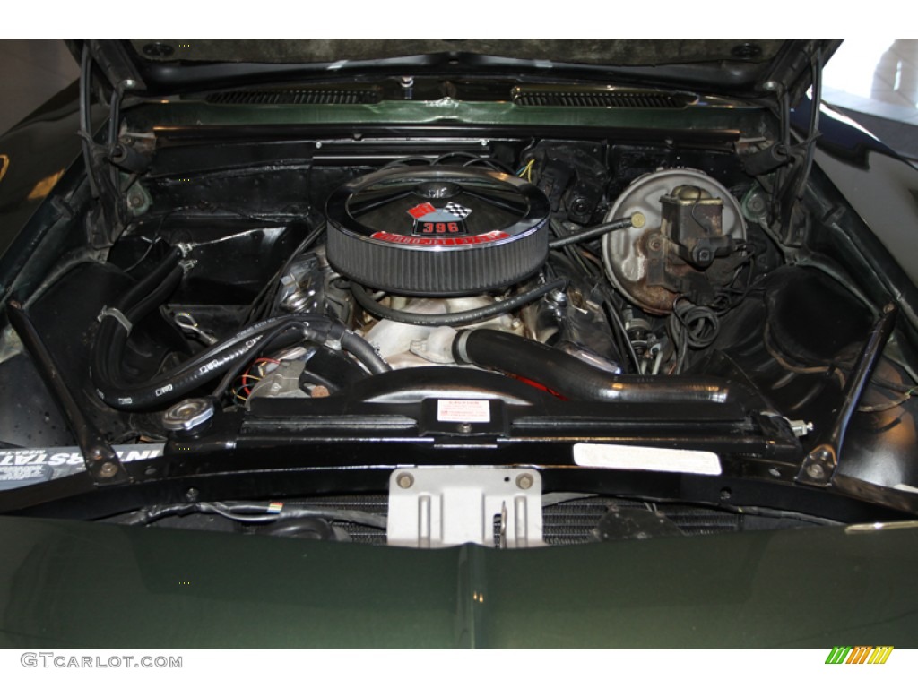 1969 Camaro SS Coupe - Fathom Green / Midnight Green photo #38