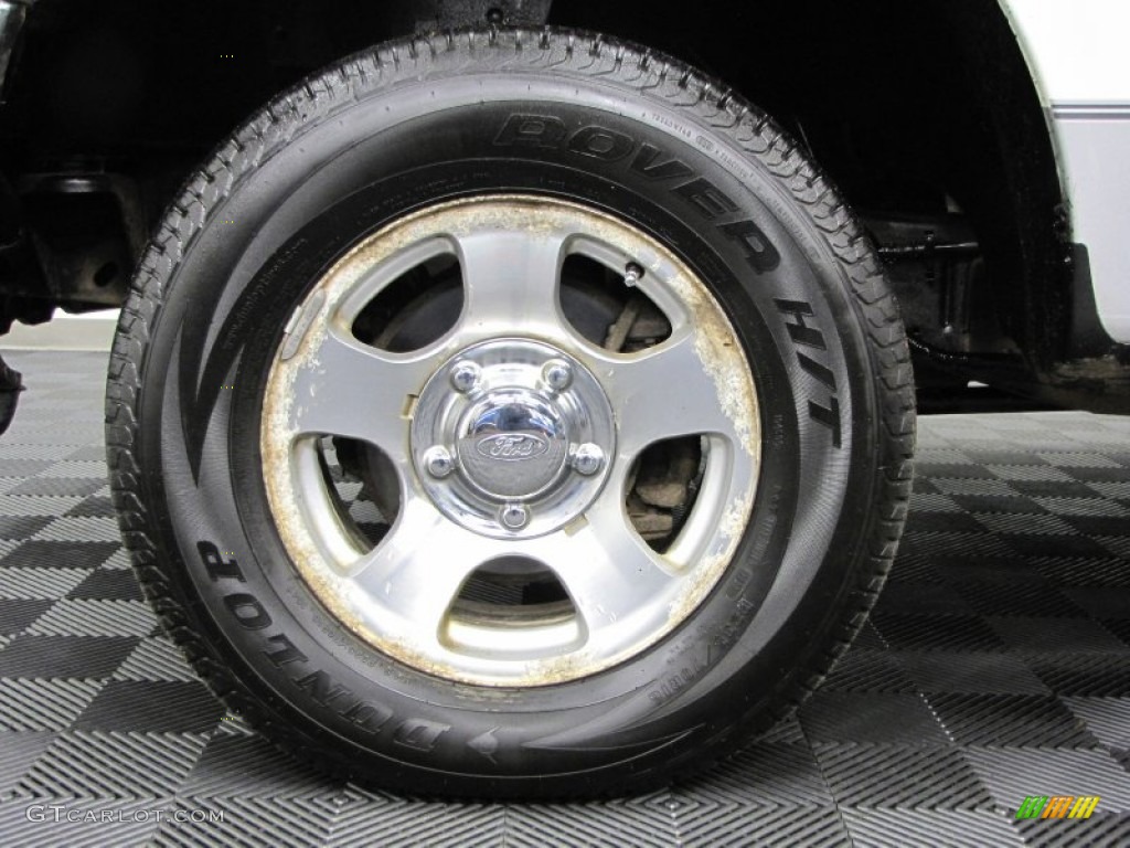 2004 Ford F150 XL Heritage SuperCab 4x4 Wheel Photo #77463150