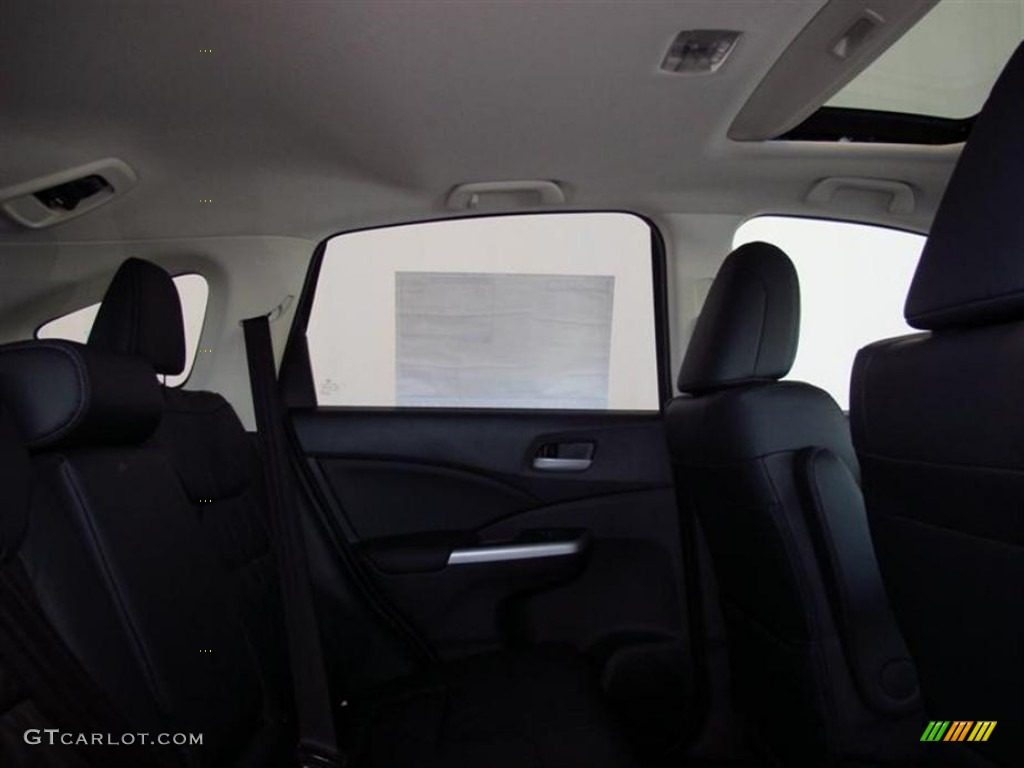2013 CR-V EX-L AWD - Crystal Black Pearl / Black photo #8