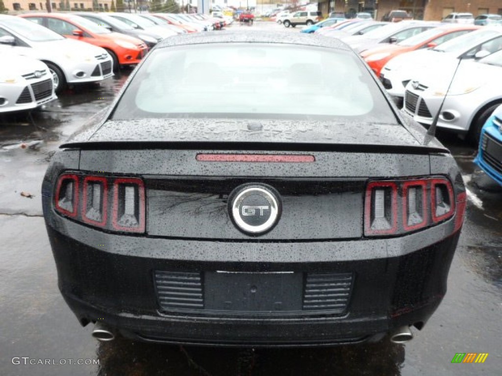 2014 Mustang GT Premium Coupe - Black / Charcoal Black photo #3