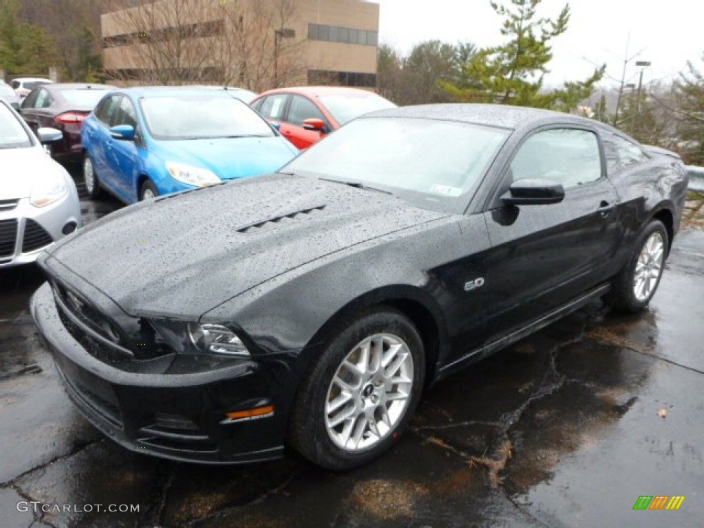 Black 2014 Ford Mustang GT Premium Coupe Exterior Photo #77464521