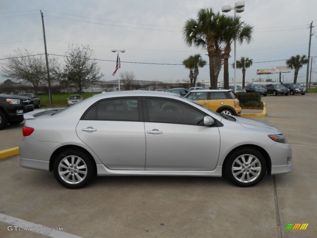 Classic Silver Metallic 2010 Toyota Corolla S Exterior Photo #77464880