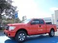 2013 Race Red Ford F150 STX SuperCab 4x4  photo #1