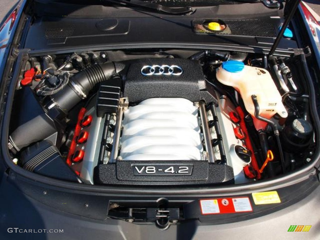 2006 Audi A6 4.2 quattro Sedan 4.2 Liter DOHC 40-Valve VVT V8 Engine Photo #77465493