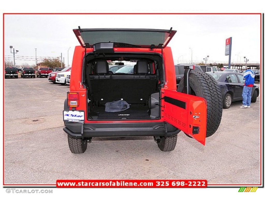 2013 Wrangler Unlimited Moab Edition 4x4 - Rock Lobster Red / Black photo #27