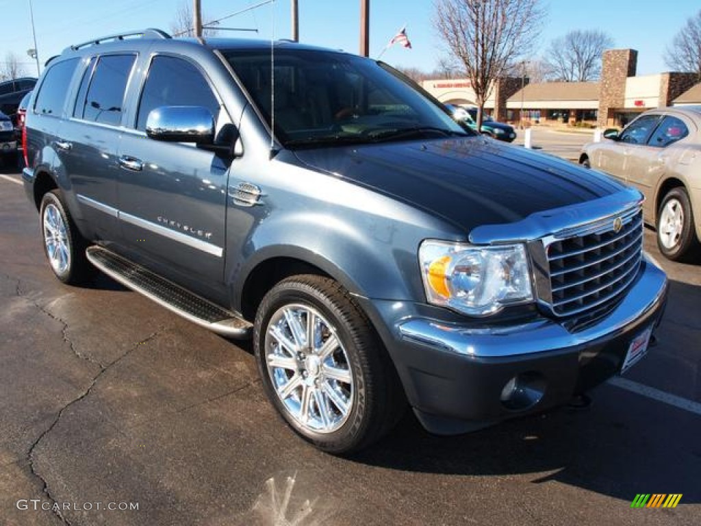 Steel Blue Metallic 2007 Chrysler Aspen Limited HEMI 4WD Exterior Photo #77466333