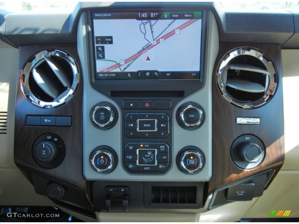 2013 Ford F250 Super Duty Lariat Crew Cab Navigation Photos
