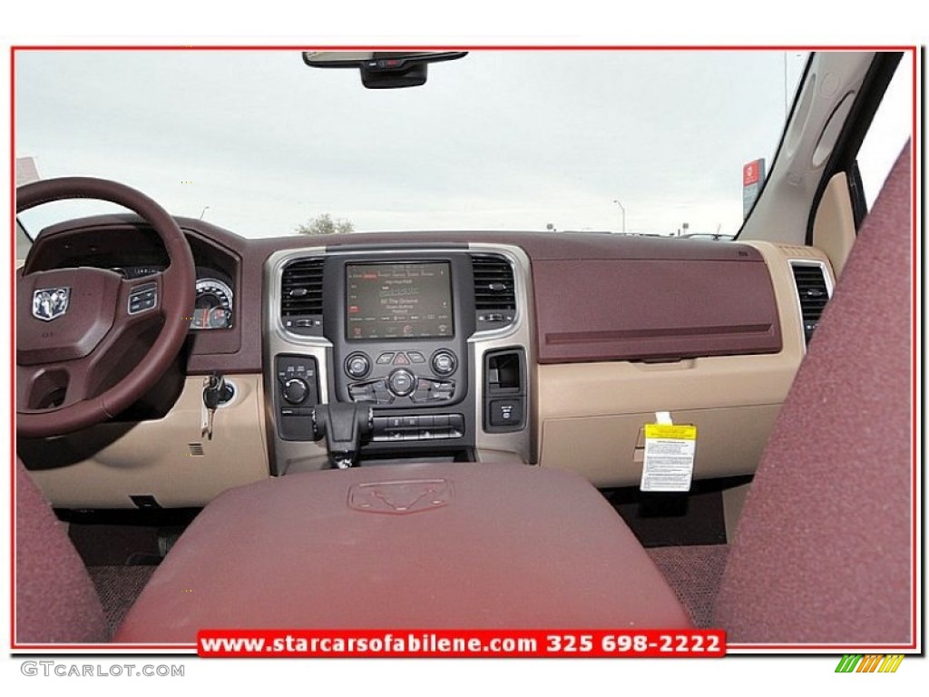 2013 1500 Lone Star Quad Cab 4x4 - Black Gold Pearl / Canyon Brown/Light Frost Beige photo #23