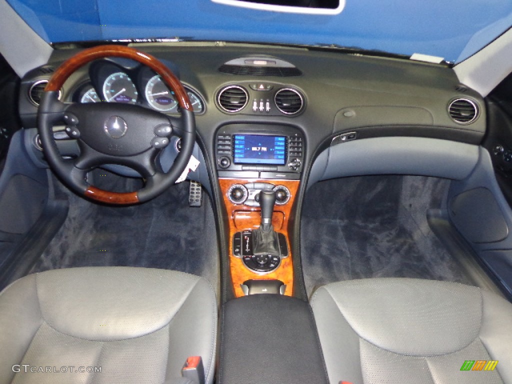 2006 Mercedes-Benz SL 500 Roadster Charcoal Dashboard Photo #77466816