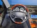 2006 Mercedes-Benz SL Charcoal Interior Steering Wheel Photo