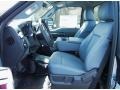 Steel 2013 Ford F250 Super Duty XL Regular Cab 4x4 Interior Color