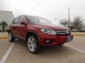Wild Cherry Metallic 2013 Volkswagen Tiguan SEL