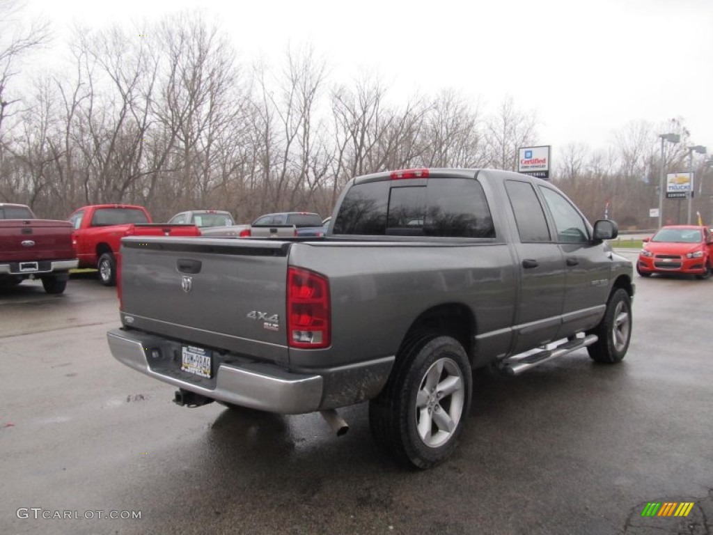 2006 Ram 1500 SLT Quad Cab 4x4 - Mineral Gray Metallic / Medium Slate Gray photo #6