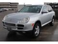 2004 Crystal Silver Metallic Porsche Cayenne Tiptronic  photo #3