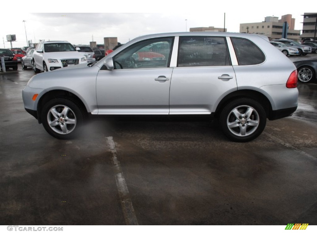Crystal Silver Metallic 2004 Porsche Cayenne Tiptronic Exterior Photo #77467200