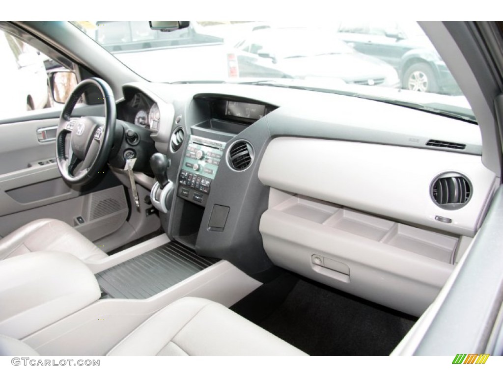 2011 Honda Pilot EX-L 4WD Gray Dashboard Photo #77467503