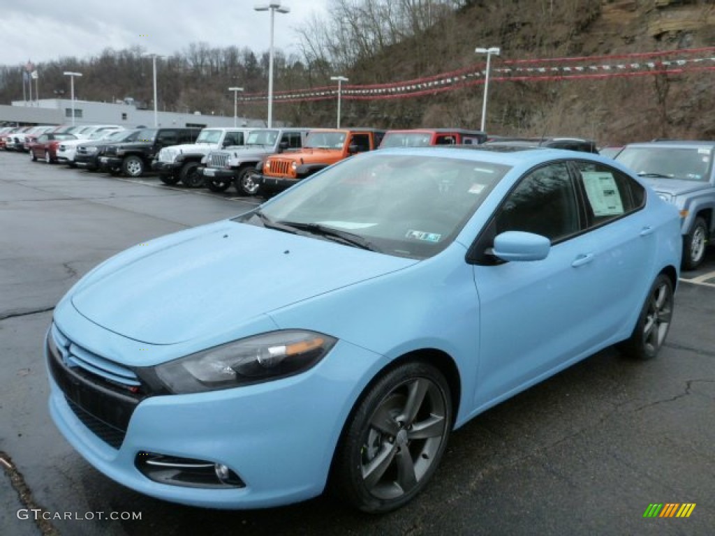 Laguna Blue 2013 Dodge Dart Rallye Exterior Photo #77468004