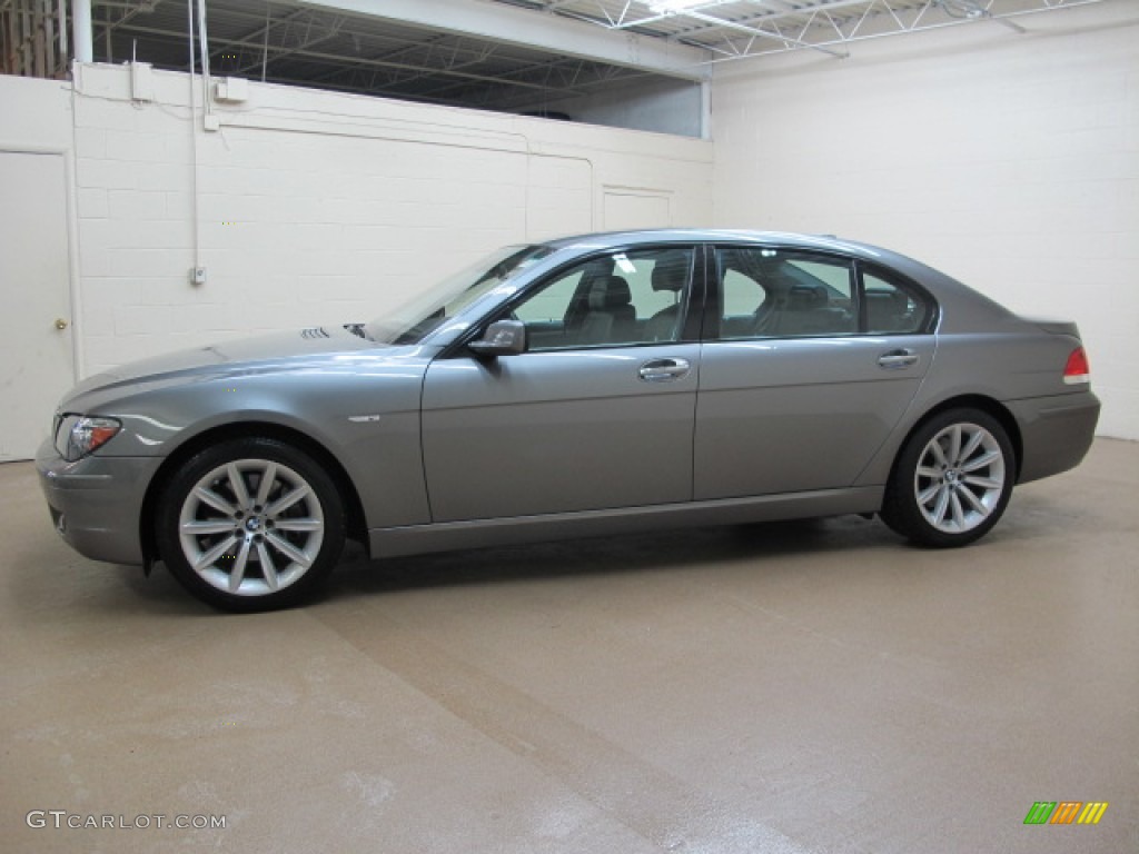 Sterling Grey Metallic 2008 BMW 7 Series 750Li Sedan Exterior Photo #77468455