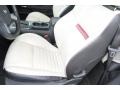 2010 Dodge Challenger Pearl White Leather Interior Front Seat Photo