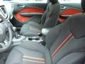 Black/Ruby Red Front Seat Photo for 2013 Dodge Dart #77468502