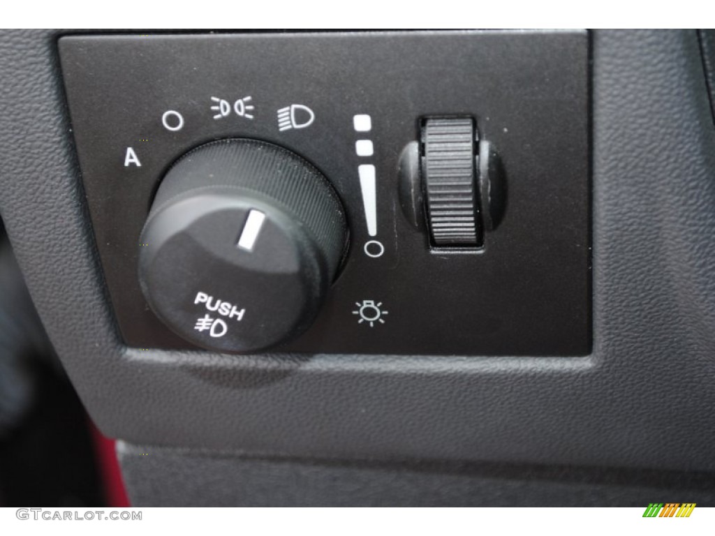 2010 Dodge Challenger SRT8 Furious Fuchsia Edition Controls Photo #77468733