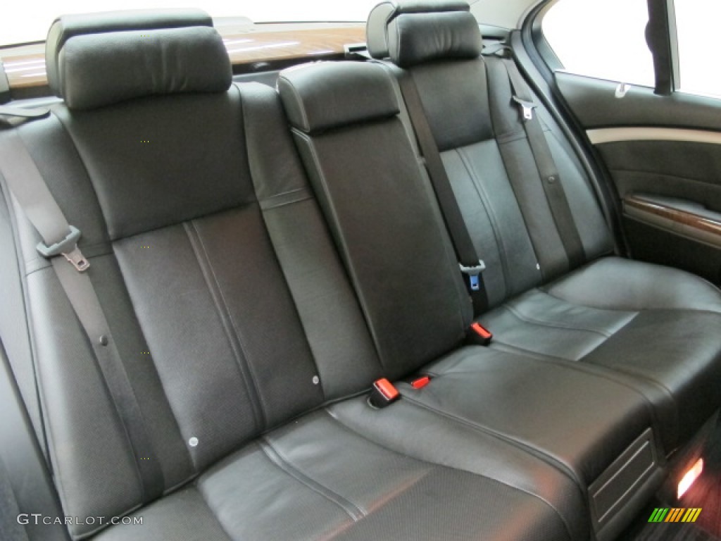 2008 7 Series 750Li Sedan - Sterling Grey Metallic / Black photo #20