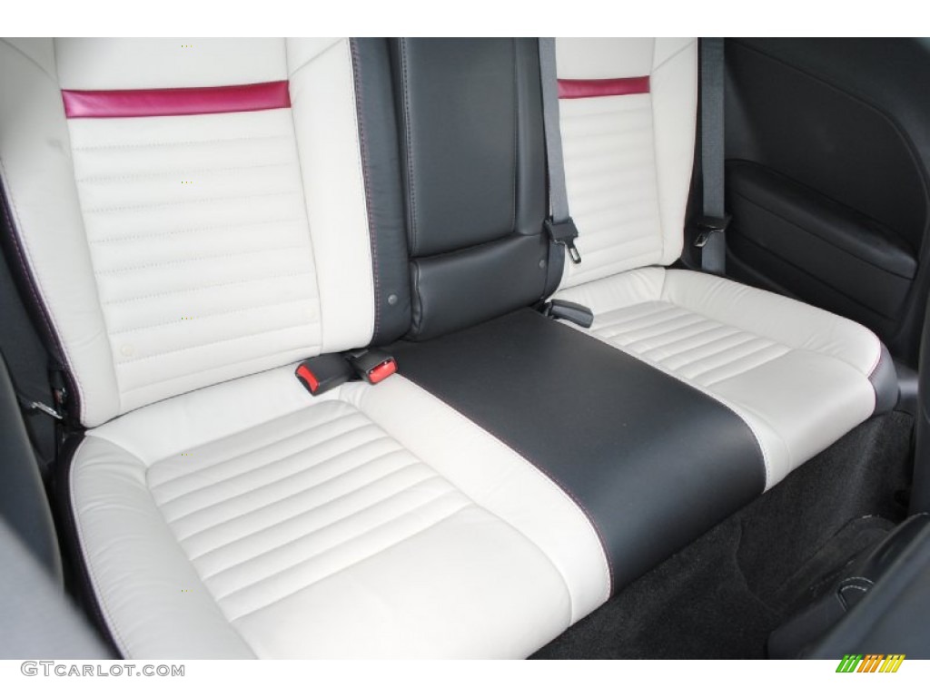 2010 Dodge Challenger SRT8 Furious Fuchsia Edition Rear Seat Photos