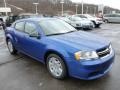 Blue Streak Pearl 2013 Dodge Avenger SE Exterior