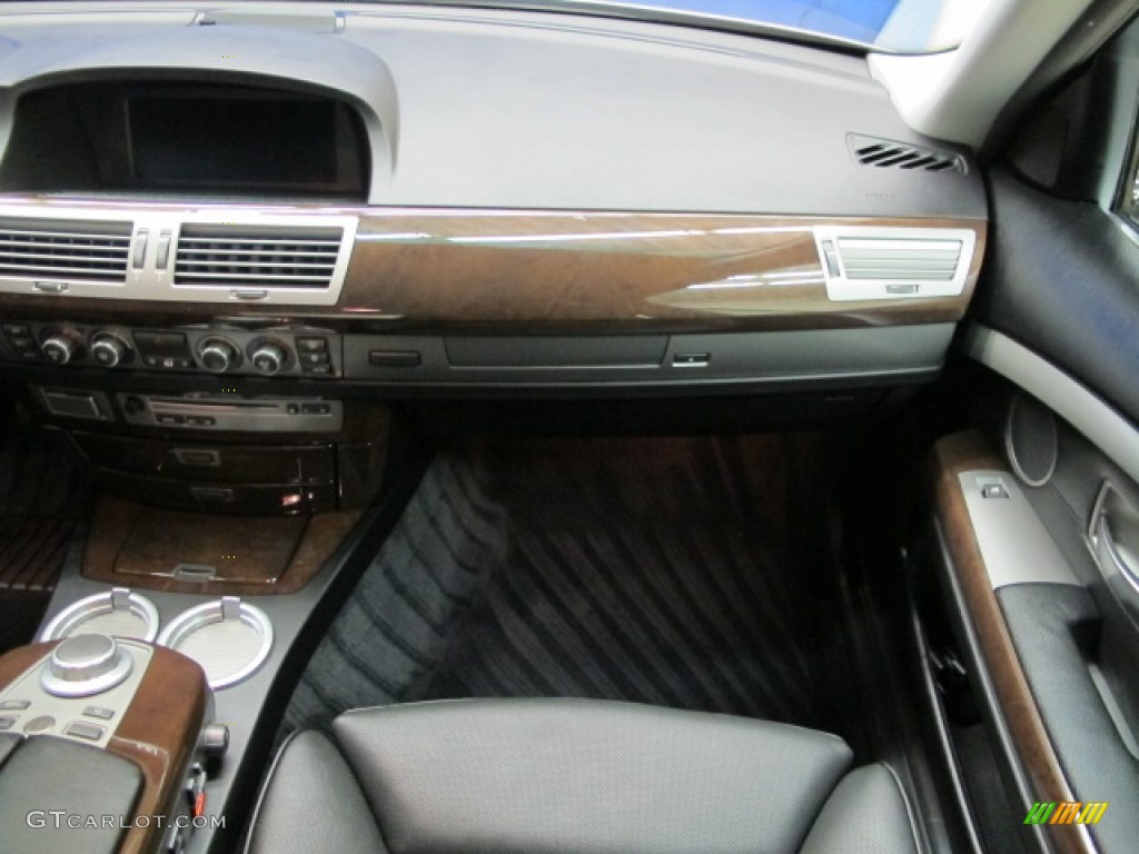 2008 7 Series 750Li Sedan - Sterling Grey Metallic / Black photo #24