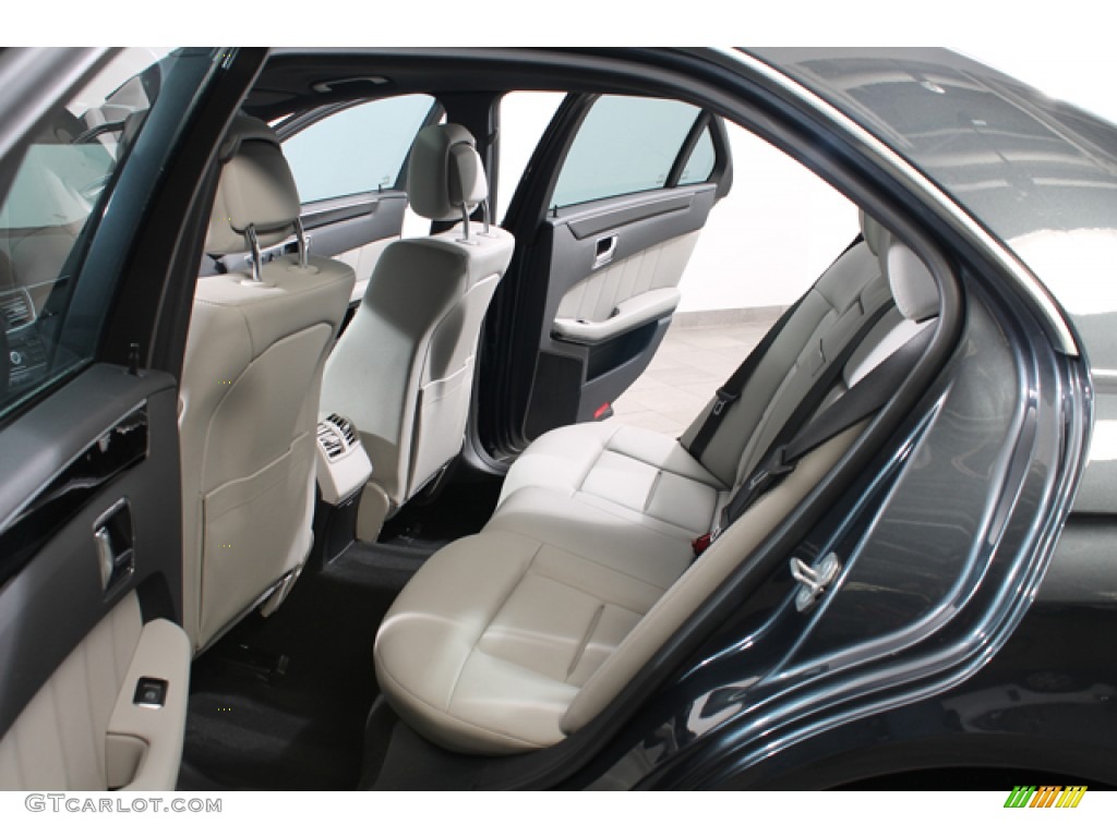 2011 Mercedes-Benz E 350 4Matic Sedan Rear Seat Photo #77469558